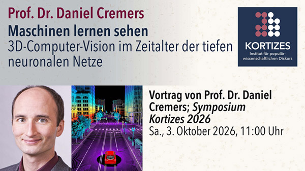 Videos Symposium 2026: Prof. Dr. Daniel Cremers